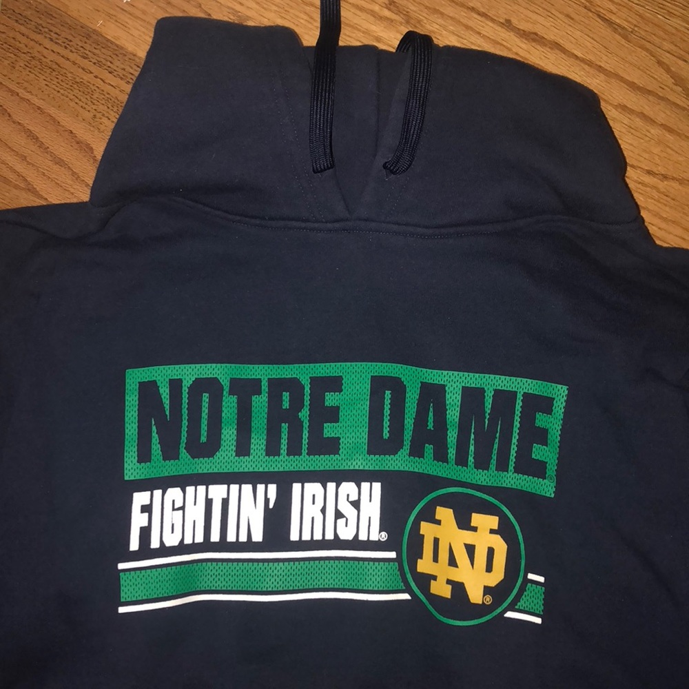 notre dame sweatshirt